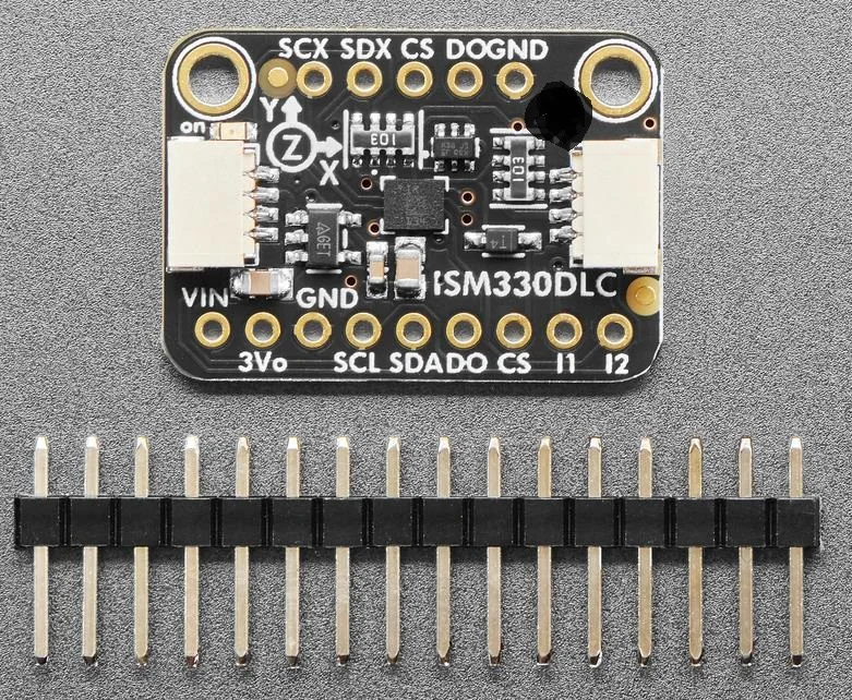 4502 ISM330DHCX - 6 DoF IMU - Accelerometer and Gyroscope - STEMMA QT / Qwiic 1