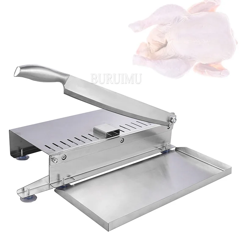 

Stainless Steel Cutting Machine Manual Lamb Meat Slicer Household Frozen Meat Ham Beef Vegetables Mutton Rolls Cutter