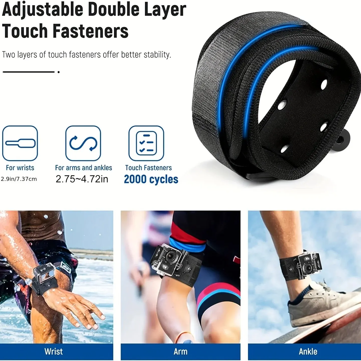 360-Degree Rotating Wrist Strap