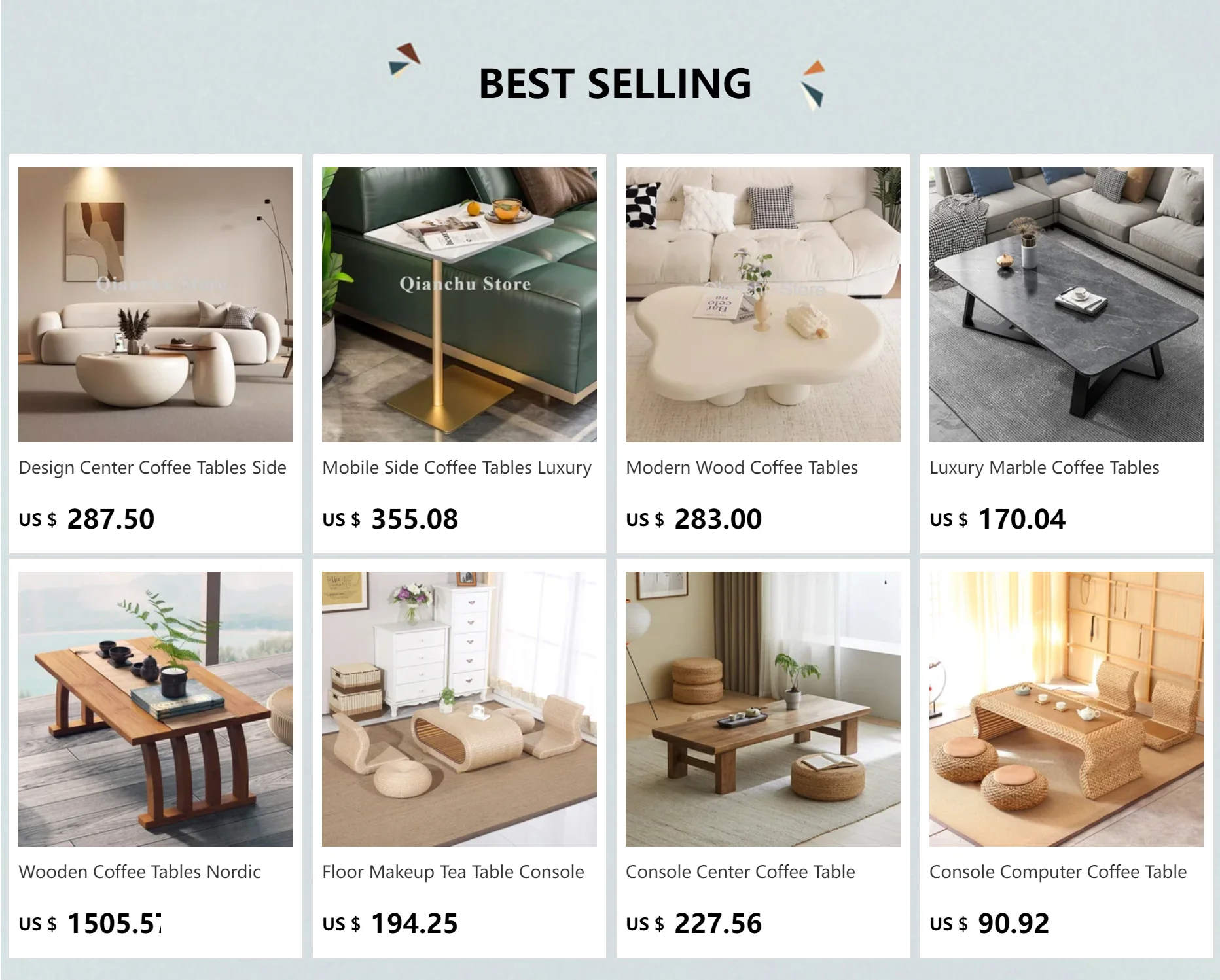 Description Picture 2 of itemConsole Center Coffee Table Modern Mobile Nordic Living Room Books Desk Coffee Tables Floor Tavolino Salotto Salon Furniture