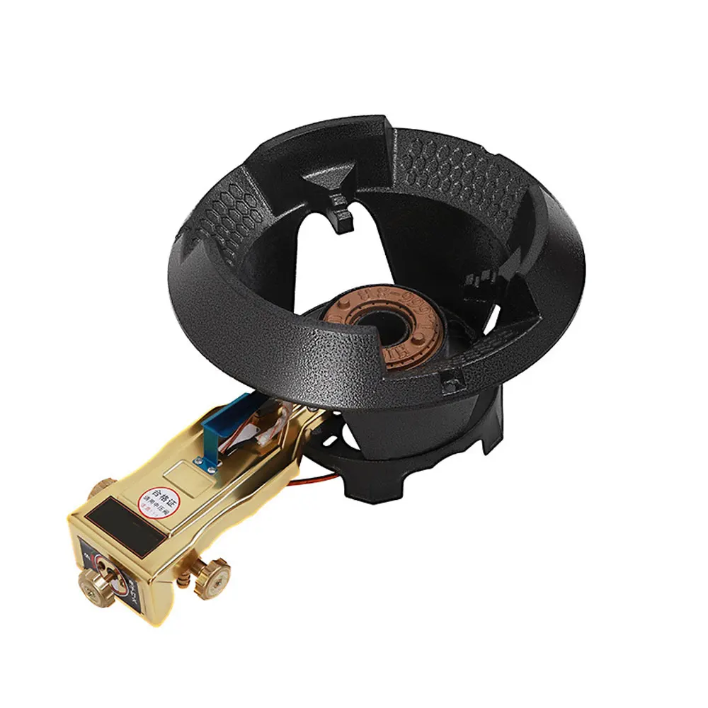 Commercial Fierce Fire Gas Stove Single Gas Stove Wok Burner Energy-saving Kitchen Gas Stove Cooktop Hob 2