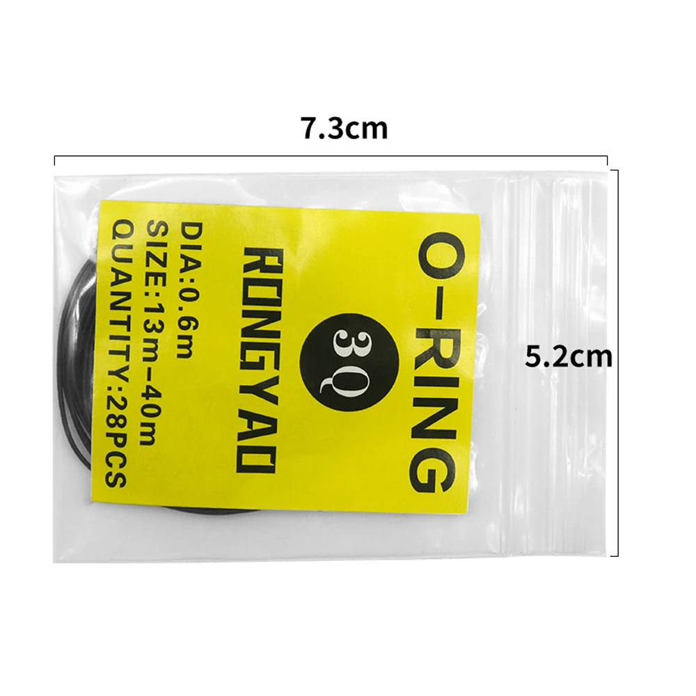 시계 가스켓 0.5mm/0.6mm/0.7mm/0.8mm O-링 방수 고무 가스켓 시계 뒷면 커버 케이스 시계 제조 업체 수리 도구 액세서리