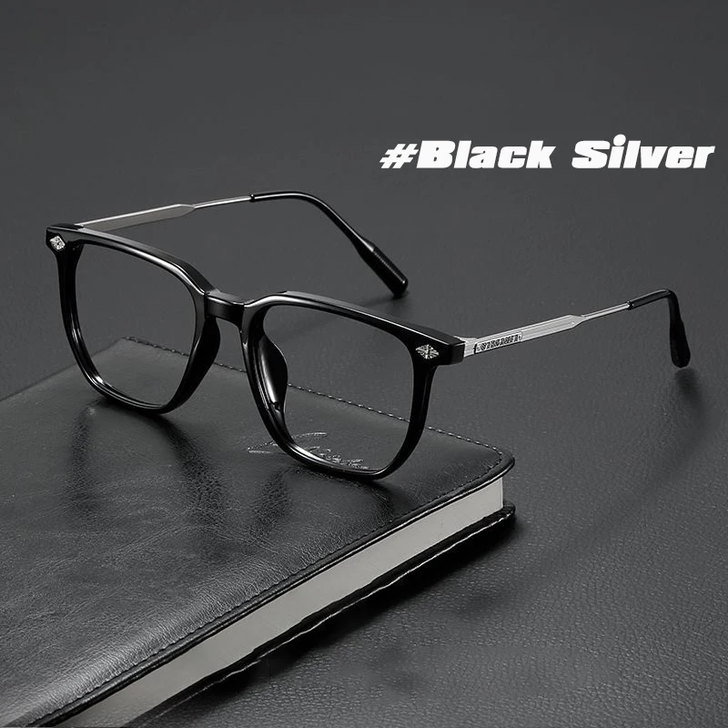 Stylish Anti Blue Light Square Eyeglasses