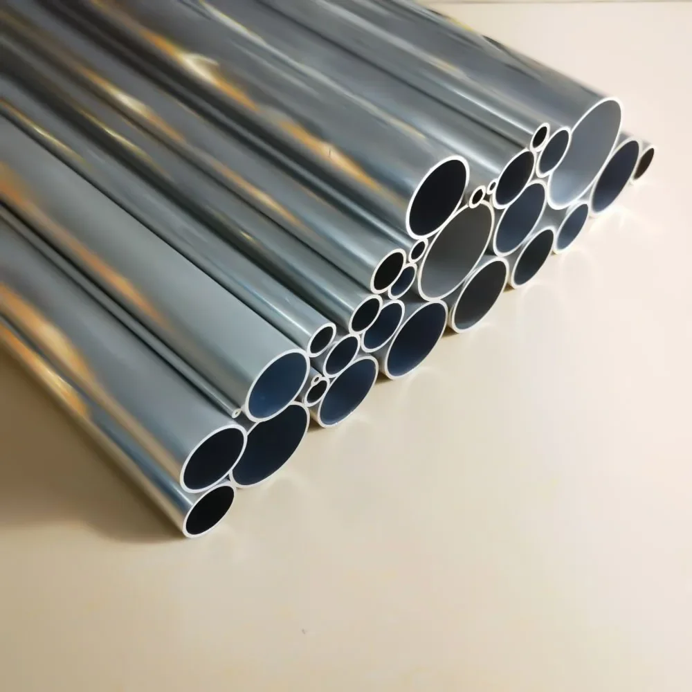Aluminium Tube OD26-31mm length300mm 500mm Round Aluminum Alloy Pipe Straight Large outer diameter 6063 thickness0.5-11