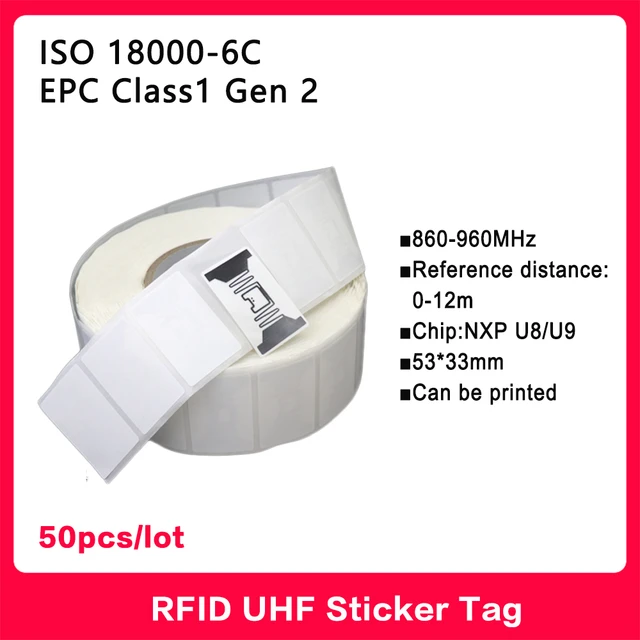  UHF RFID Anti Metal Tag Strip ISO18000-6C EPC Class1  Gen2,Waterproof Outdoor (Pack of 10) : Electronics