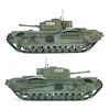TongDe 1/16 RC Battle Tank Churchill Mk.VII Electric Infantry Fighting Radio Control Panzer Ready to Run Vehicles Military Toy 3