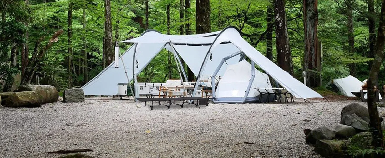 Description Picture 3 of itemCamping Cot Compact Folding Cot Bed for Outdoor Backpacking Camping Cot Bed