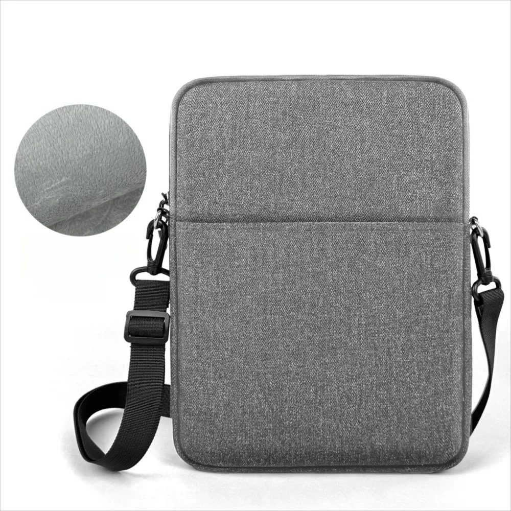 Large Capacity Tablet Sleeve Bag with Shoulder Strap and Handle