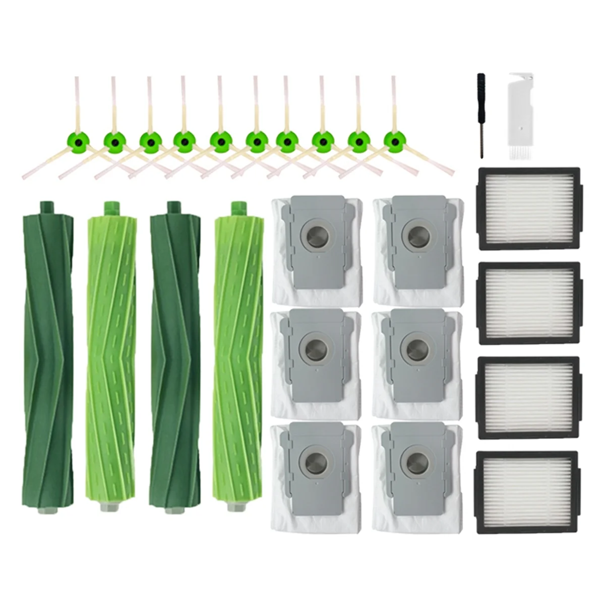 

For IRobot Roomba I7 I7 I6 I8 I3 Plus E5 E7 E&I Series Main Side Brush Hepa Filter Vacuum Cleaner Replacement Parts