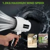 ONEGREEN 2000W Brushless Electric Turbo Blower Jet Fan 200M/S Handheld Air Blower Violent Blowing Tool for Makita 18V Battery 5