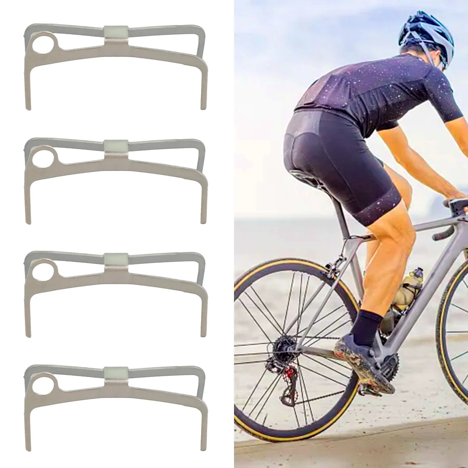 

Brake Pads Spring Pills Bounce Shrapnel For Shimano M975 M800M765 M585 HB-870 Brake Pad Springs Bike Acceesories