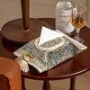 Creative Velvet Tissue Box Holder Decorative Napkin Paper Facial Tissue Box Cover for Bedroom Bathroom Car Office 18x24cm Gift 1