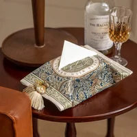 Creative Velvet Tissue Box Holder Decorative Napkin Paper Facial Tissue Box Cover for Bedroom Bathroom Car Office 18x24cm Gift 1