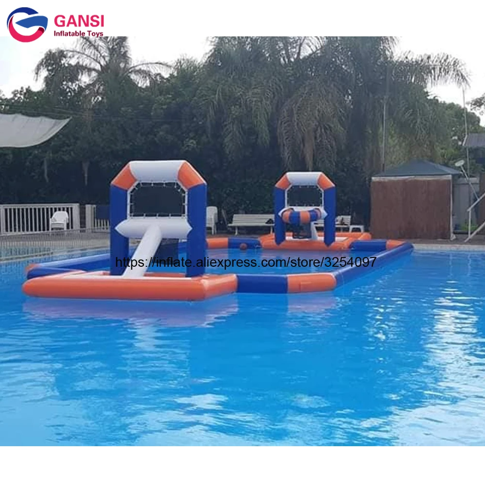 For Pool And Sea Games Floating Basketball Field Floating Pool inflatable Water Basketball Court