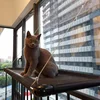 Pet Cat Hanger Foldable Portable Hanging Cats Bed Comfortable Cat Sunshine Window Sill Bedhead Cat Nest Pet Accessories Supplies 2