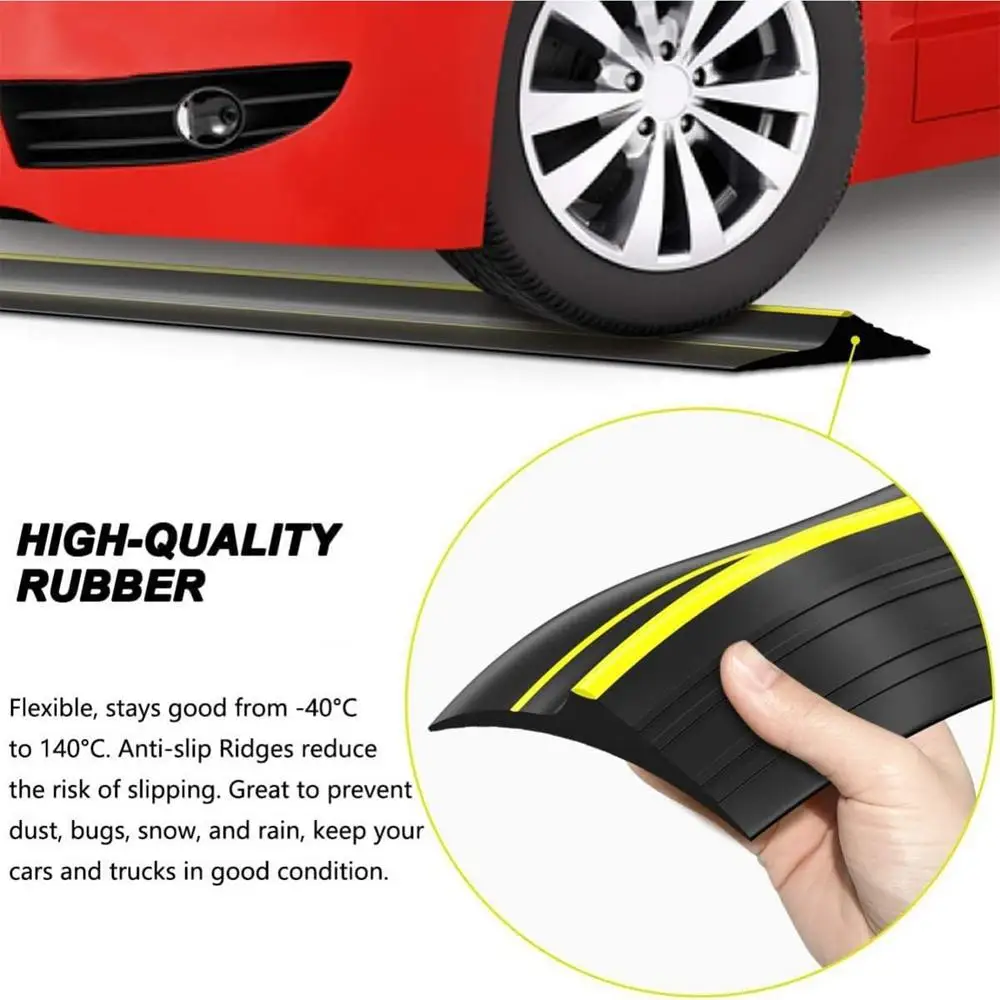 Description Picture 6 of itemGarage threshold rubber seal strip Rubber Door Bottom Floor Seal Dustproof Weatherproof Strip Free Cutting Sealing Supplies