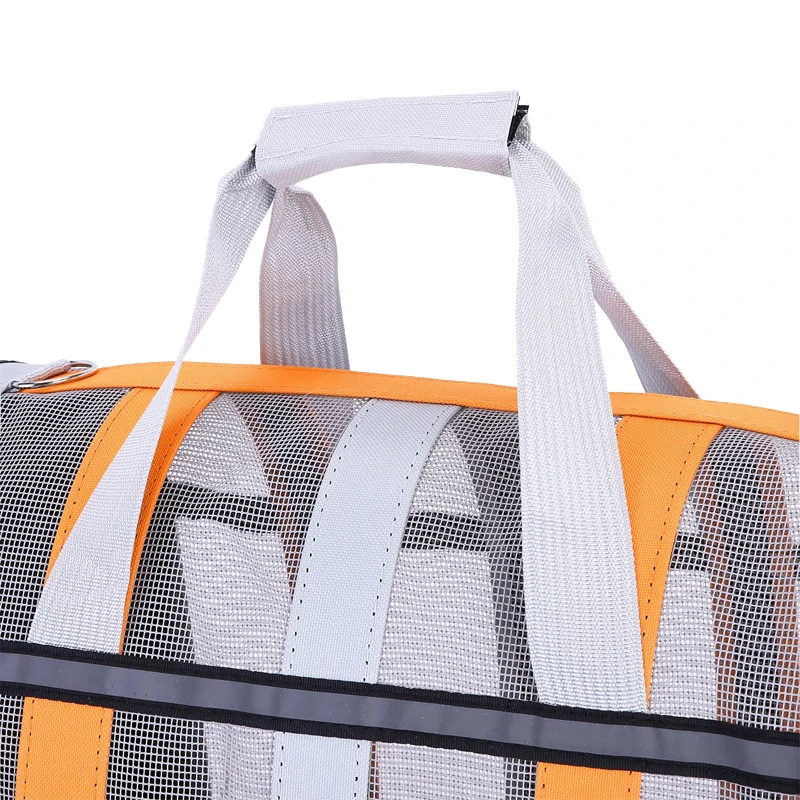 Pet Carrier Bag Shoulder Breathable For Outdoor Use