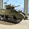 Coolbank Model G2080 Usa M5a1 Stuart Remote Control Tank Toy Military Simulation Tank Toy Model Children's Assembly Toy Gift 5