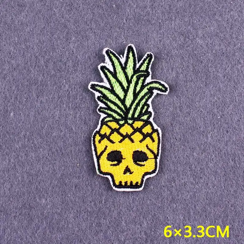 Cool Animal Patch Iron On Patches For Clothing Punk Embroidery Patch On Backpack DIY Hip Pop Clothes Patches With Iron Badges