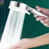 Pressurized 5-position high-pressure hand shower with wall mount, shower super strong bath bomb and hose set 4