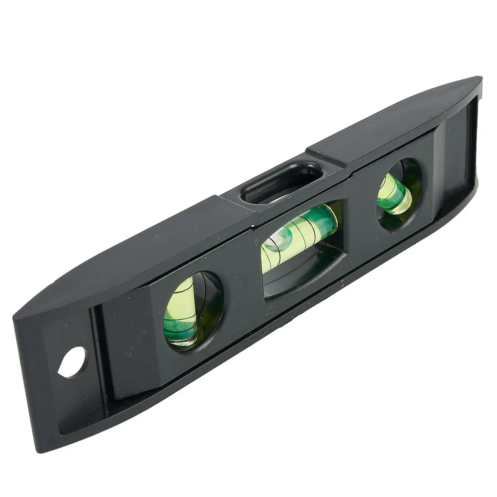 Spirit Level Horizontal Ruler 3 Bubble Magnetic ABS Shell