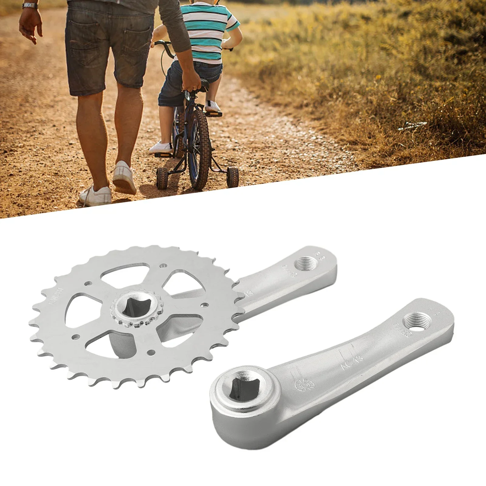 Manivelle VTT Bras 170 Mm Avec Plateau 104 BCD - Compatible Shimano - Pour 32/34/36/38 Dents - Neuf Avec Garantie