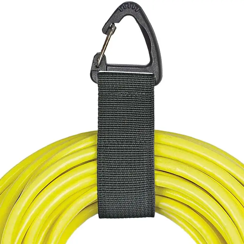 

Держатель удлинительного шнура для тяжелых условий эксплуатации ремень с карабином с защелкой фиксированный ремешок для больших кабелей бытовой техники