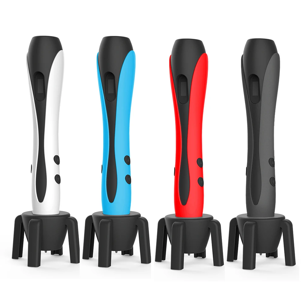 

QCREATE 3D Printing Pen Support 1.75mm ABS PLA Filament LCD Display Temperature And Speed Adjustable 3D Drawing Pen Gifts