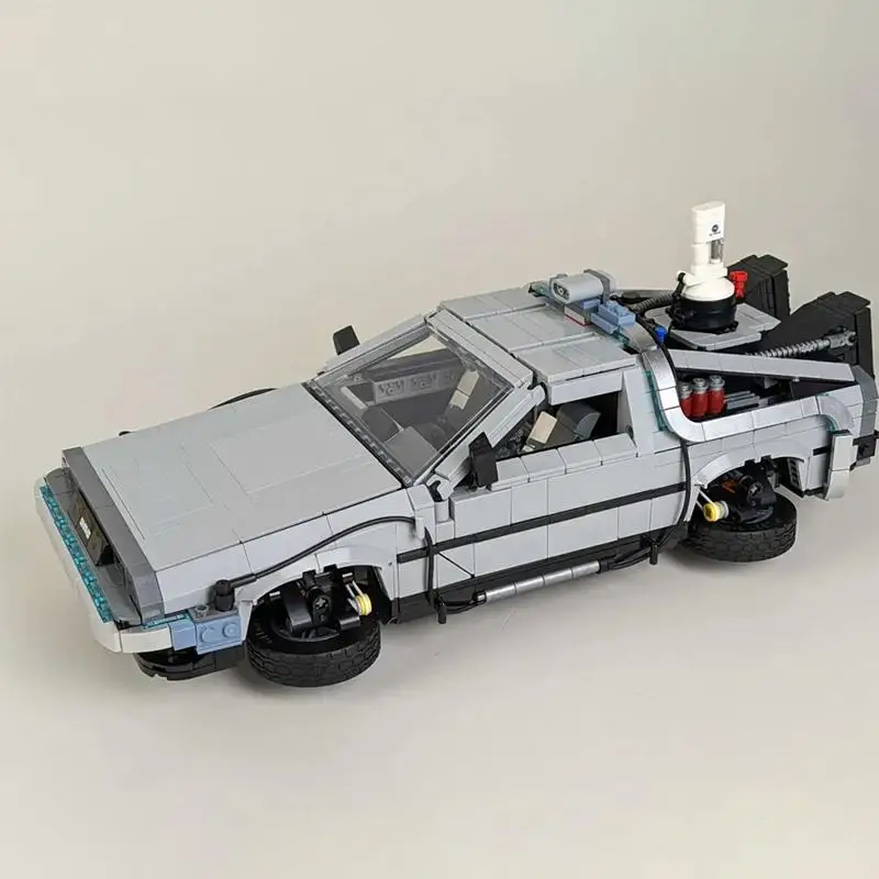 NEW 99998 Block DeLorean DMC-12 Time Machine Creative Concept cars Return To The Future Brick Technical Model Blocks Toy 10300