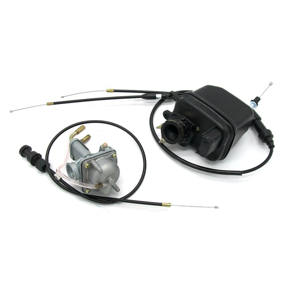 

Сменный воздушный фильтр карбюратора, дроссельная заслонка и кабель дроссельной заслонки для Yamaha PEEWEE PW50 PY50, полный комплект деталей