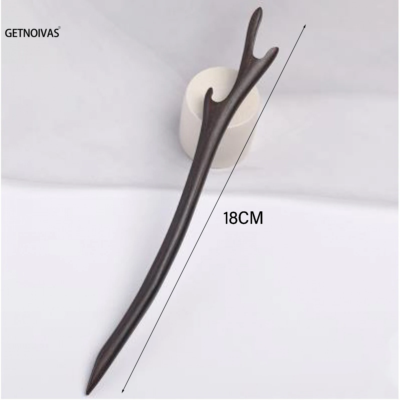 Elegant Vintage Black Wood Hair Sticks – Ethnic Hair Ornaments and Accessories