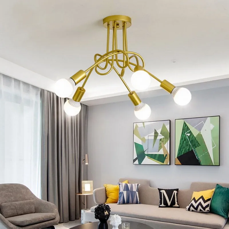 Art Lighting Fixtures Modern Spider Lamp for Home Decoration Bedroom Dining Room Living Room Lighting