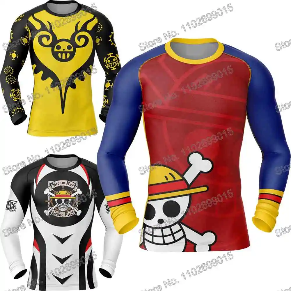 One Piece Surfing Swimming Diving T-Shirt Tight Long Sleeve Rash Guard Swimwear Men UV Protection Surf Clothing Beach Floatsuit