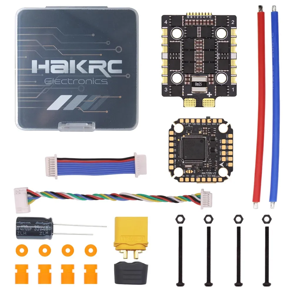 HAKRC F722 mini V2 Flight control 35A/40A 60A/65A ESC 2-6S Stack