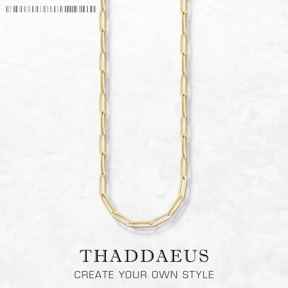 

Seductively Yellow Gold Charm Necklace,Summer New Fashion Jewelry Europe 925 Sterling Silver Bijoux Gift For Women Men