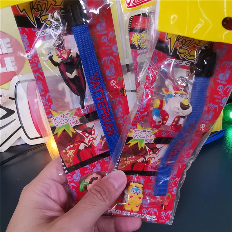 

Original YUTAKA Yatterman Figure Keychain Pendant Ornaments Accessories Tabletop Decoration Children Present