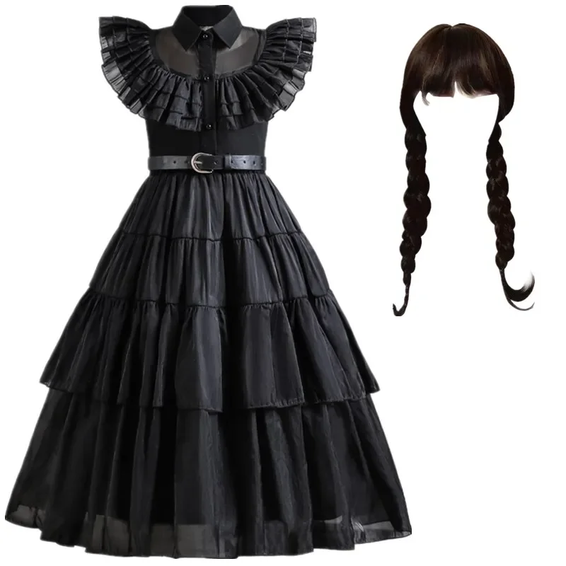 Рисунок 3 - Костюм в стиле фильма «среду» для девочек 4-10 лет