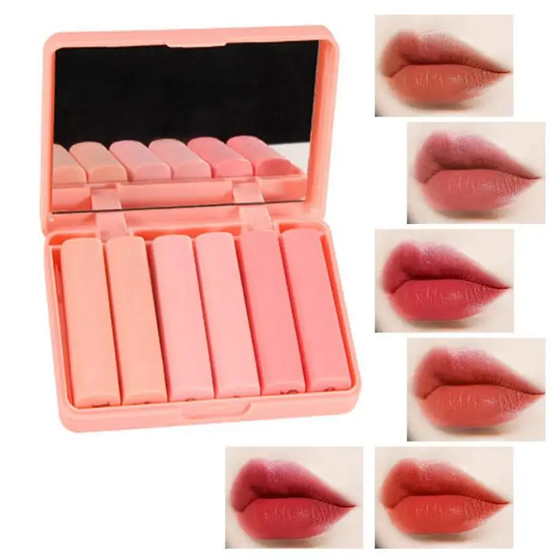 

Lip Gloss Pigment Non-stick Cup Lip Stain Tint Stain For Office Summer Party Business Trip Dating Daily Life Wedding and Party