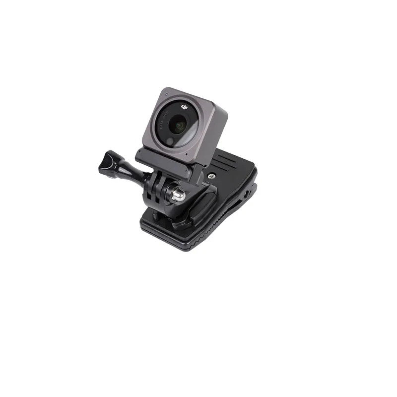 2 in1 Sports Camera Backpack Clip Adapter Base Screw Fixed Bracket for Gopro Hero / Dji Action 1 / 2 / Action 3 Accessories 2