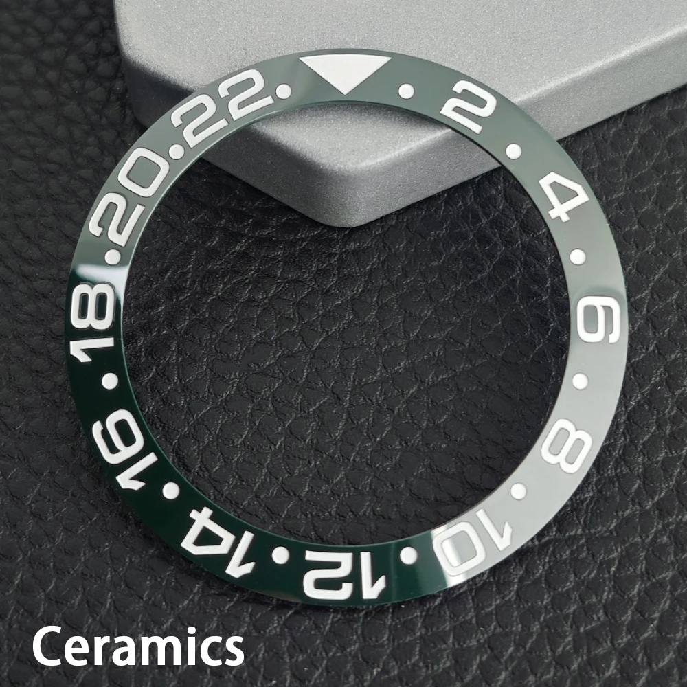 Premium Ceramic/Aluminum Watch Bezel Insert - High-Quality Mechanical Accessory