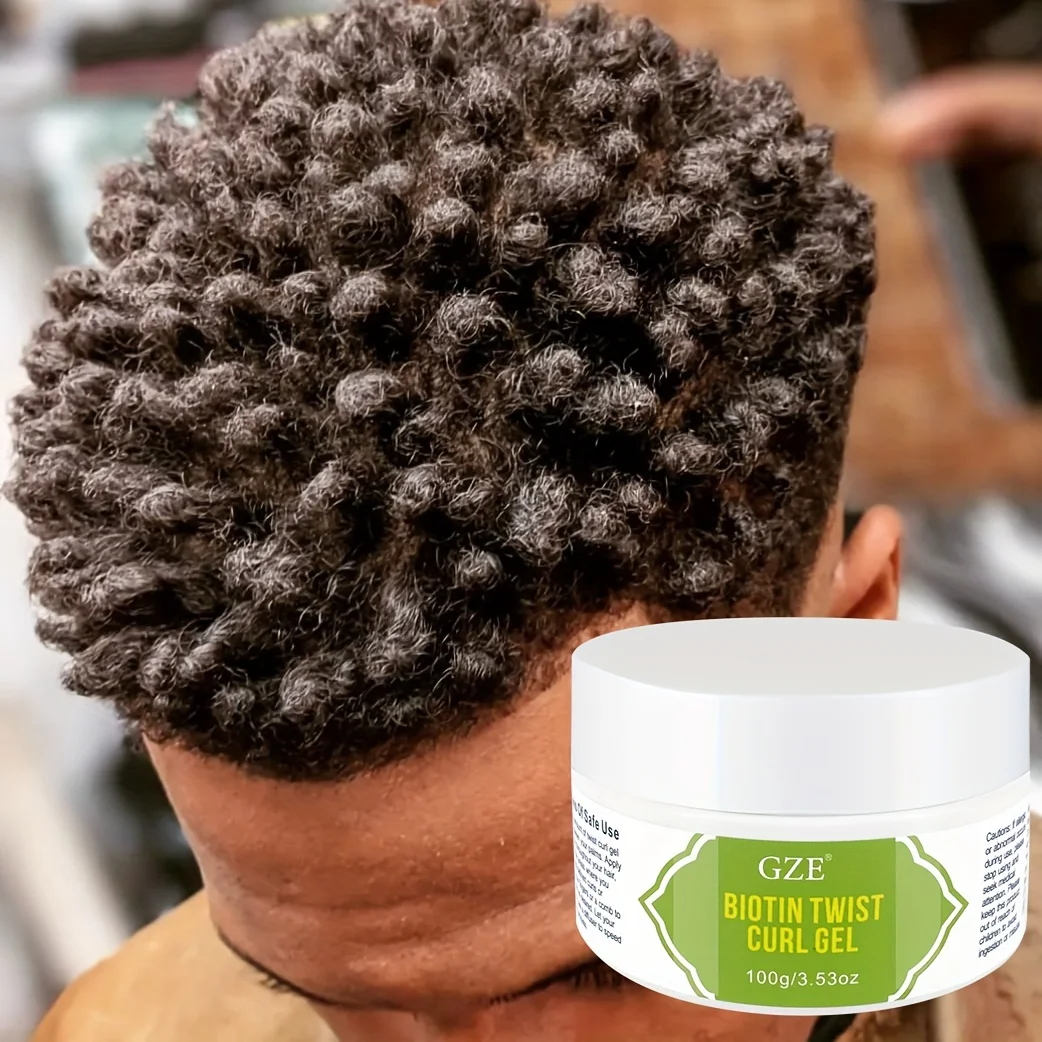 Biotin Hair Growth Gel Defines Curls