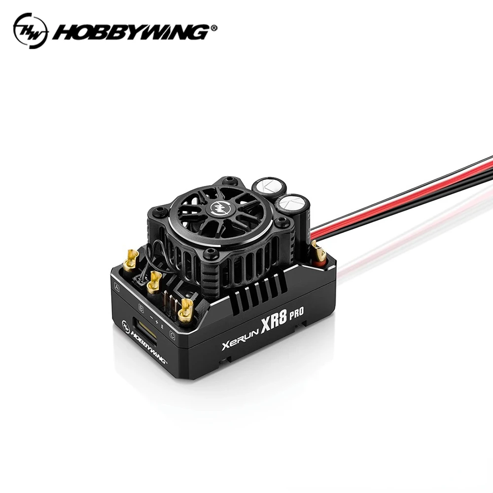 BBYWING XERUN XR8 PRO G3 200A ESC brushless sensored, connecteurs et câbles visibles