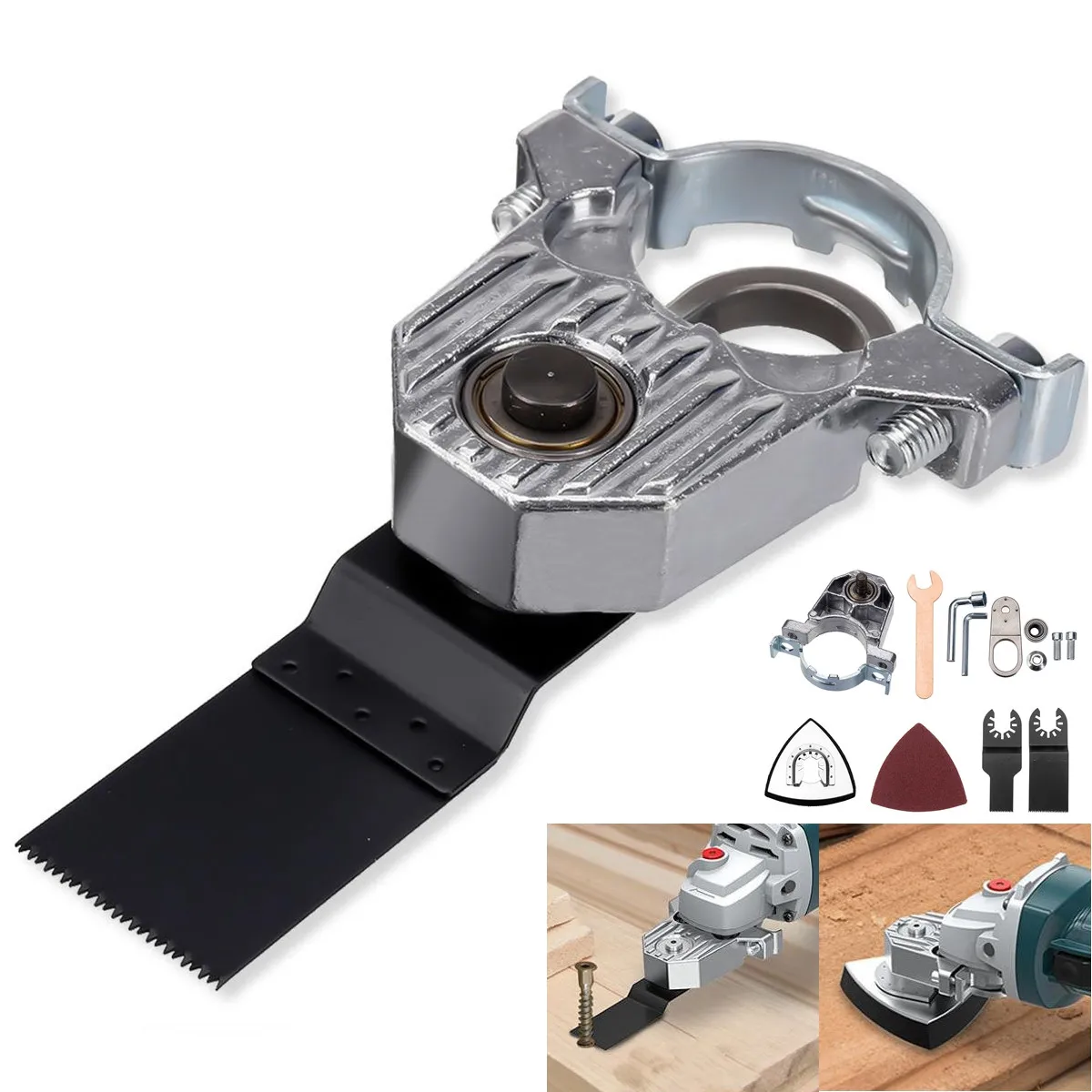

M10 HCS Oscillating Tool Adapter Multi-function Oscillating Saw Blade Accessories Grinder Renovator Trimmer blades Wood Cutting