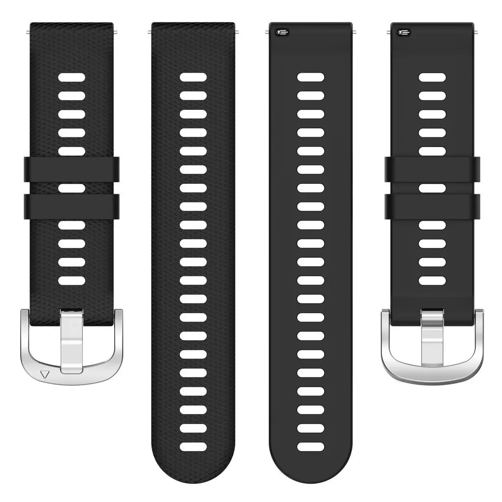 Premium Silicone Sport Replacement Band - Compatible with Popular Garmin Models