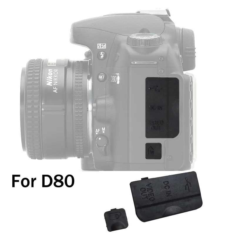 

Чехол для Nikon D80, резиновый кожаный декоративный Кожаный чехол USB для GPS-навигатора, ремонт домашней камеры