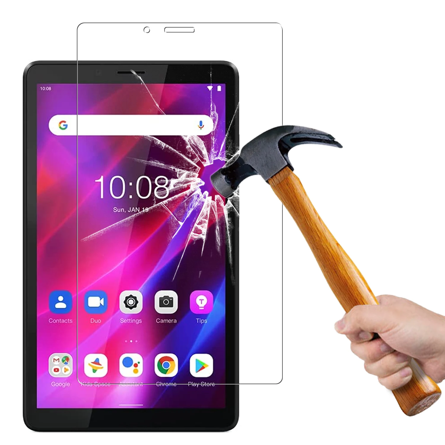 Tempered Glass For Lenovo Tab M8 4th Gen TB-300fu 8506 TB-8505F TB-8705 Screen Film For Tab M7 TB-7305F 7.0 inch Glass Film 5