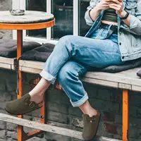 Shevalues sabots en daim pour hommes Mules en cuir souple hommes nouveaux hommes d'été sandales en liège confort sans lacet sabots unisexe avec Support de voûte plantaire 6