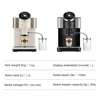 Automatic Espresso Coffee Maker with Milk Frother Visible Bean Hopper Detachable Water Tank Touch Screen Home Brewing Machine 6