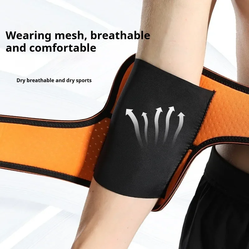 1Pcs Sports elbow Pads Arm Warmers Strap Protector Elbow Pressure Hand Protector Comfortable Breathable Fitness Arm Sleeves Men
