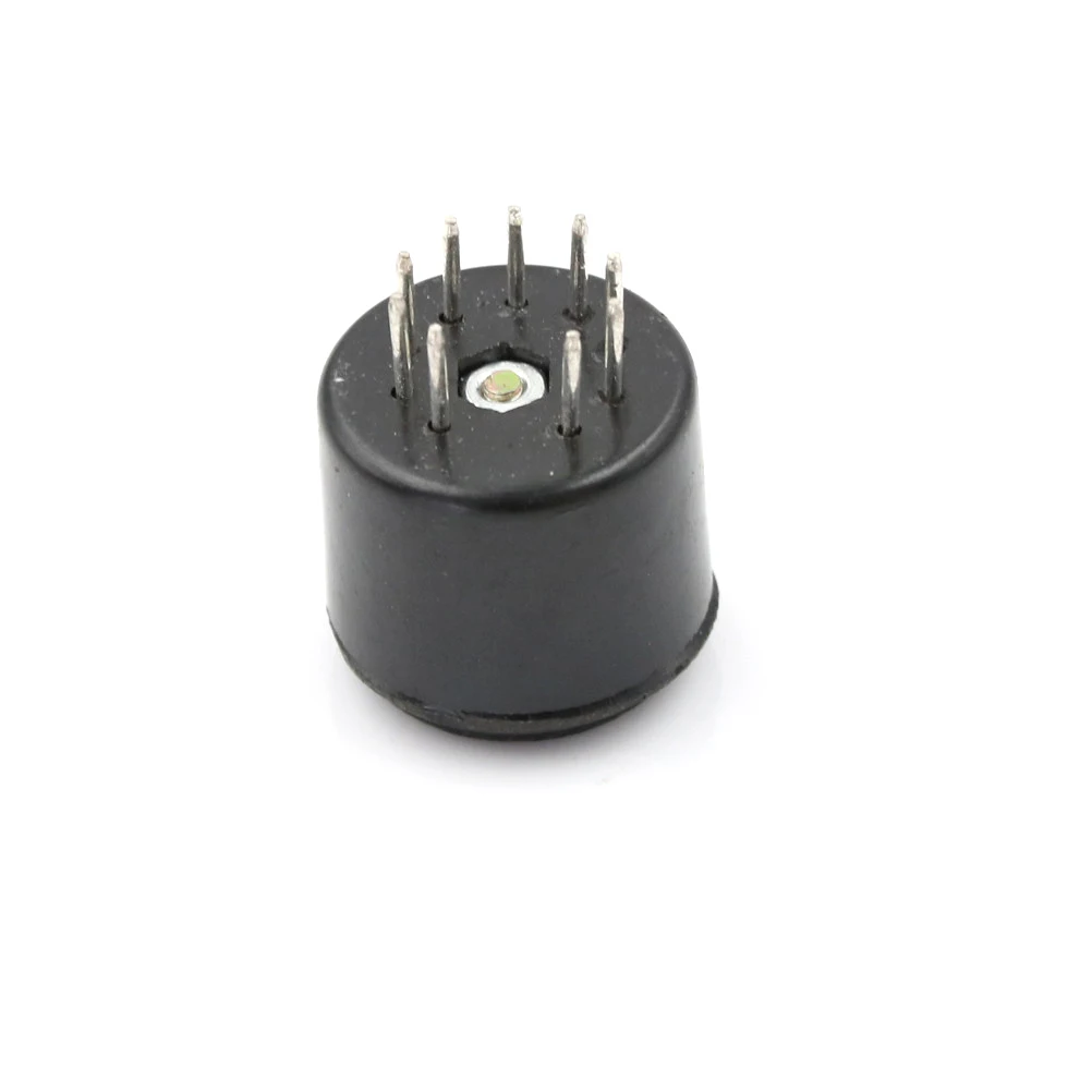 1X9 Pin 1500V Bachelite Vacuum Tube Socket Saver Base Per 12 Ax7 12 Au7 Ecc82 Ecc83 Amp Prese Elettriche Nere